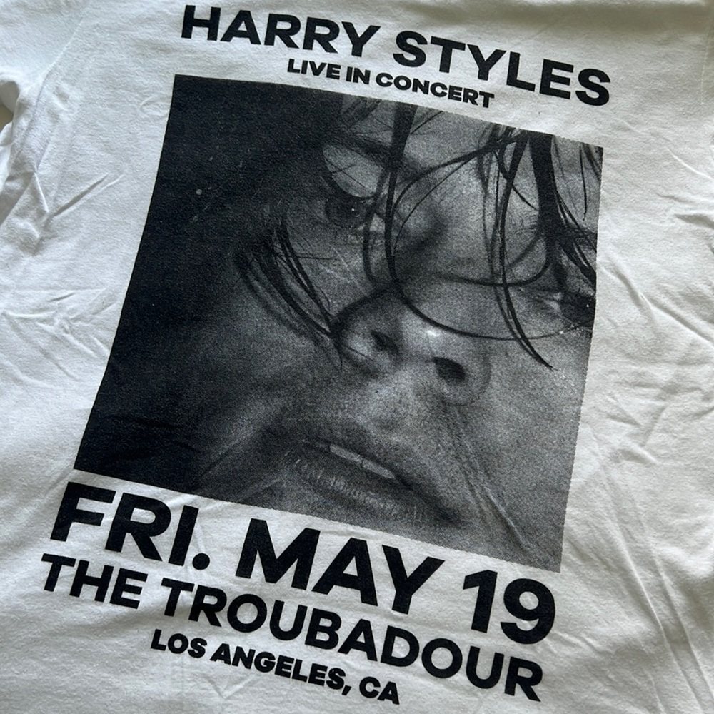 Original HS1 Harry Styles Troubadour Tshirt